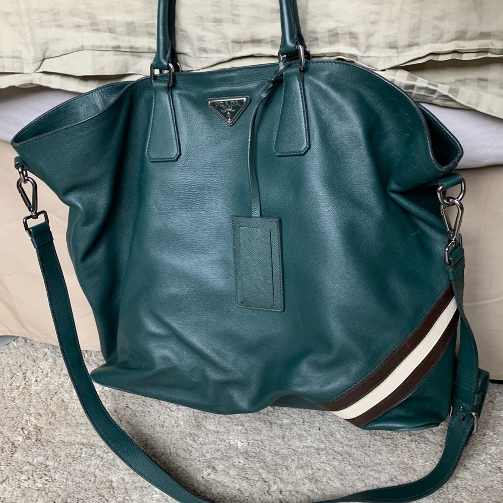 Authentic Prada Large Weekender Tote - Picture 4 of 8